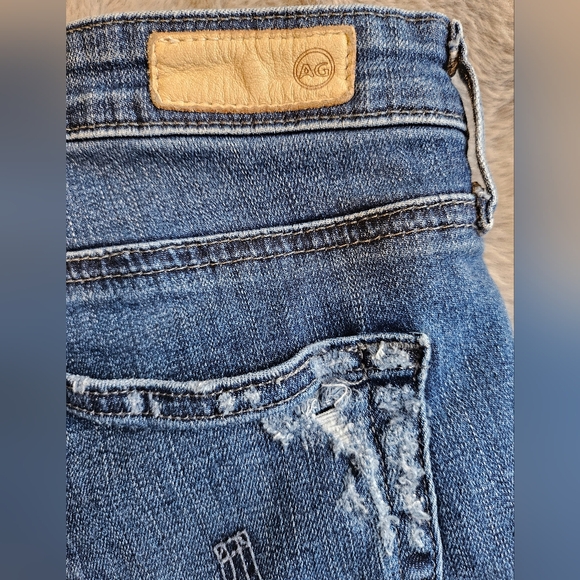 7. AG The Legging Ankle Distressed Skinny Jeans sz30R - Picture 13 of 15
